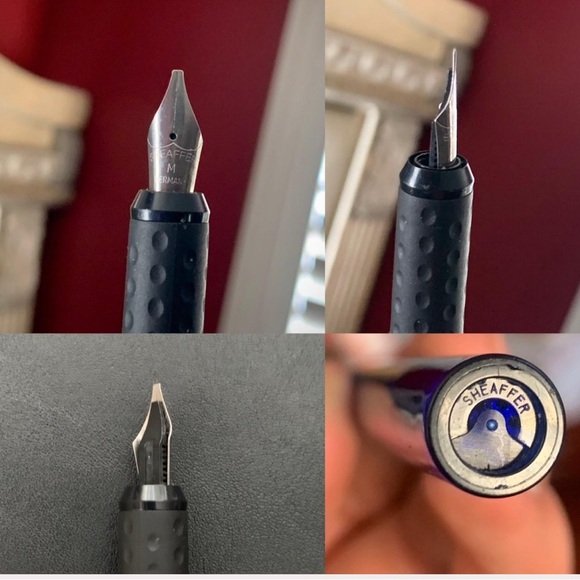 Vintage Sheaffer German Fountain Pen Medium Nib and Extra Sheaffer Nib - Picture 4 of 6